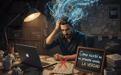 Cómo escribí mi primera novela (Mal, pero la terminé)