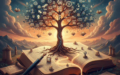 Pensamiento arborescente y el mito de la Página en blanco: Mi método de escritura neurodivergente