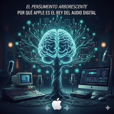 Pensamiento arborescente: Descifrando por qué Apple es el Rey del Audio Digital